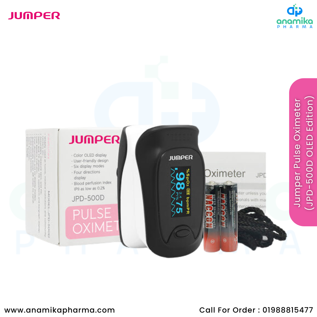 Jumper Pulse Oximeter (JPD-500D OLED Edition)